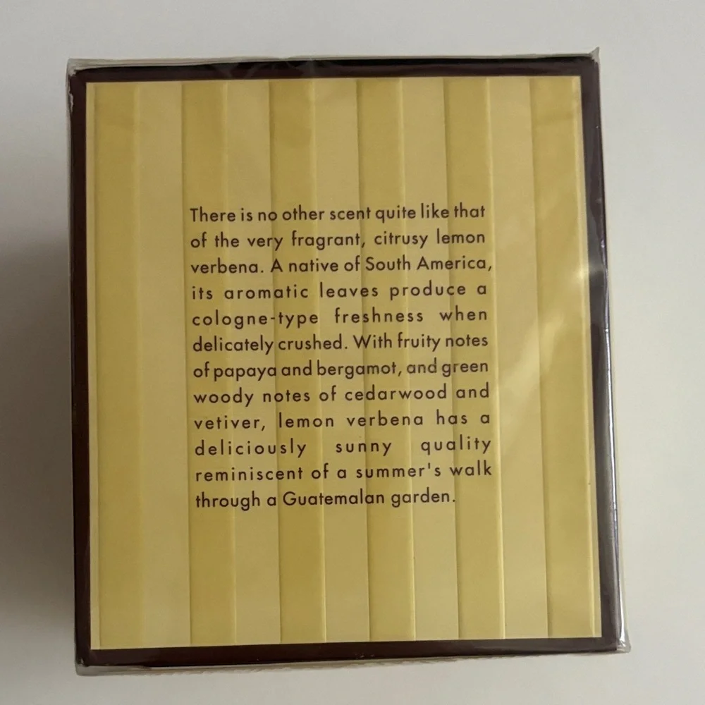 Henri Bendel Lemon Verbena Candle - Yellow